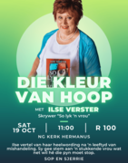 19 October 2024: Kleur van Hoop with Ilse Verster