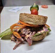 New: Pulled Pork Burger!