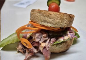 New: Pulled Pork Burger!