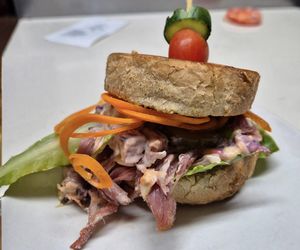 New: Pulled Pork Burger!