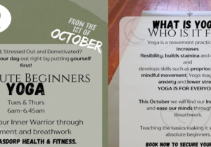 Start Your Yoga Journey: Classes Begin 1st October!