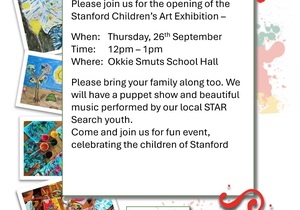 Stanford Children's Art Exhibition Opening!