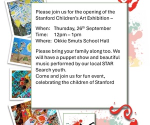 Stanford Children's Art Exhibition Opening!