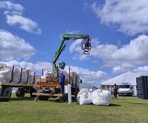 Nampo Woodchip Delivery by Fynbos Pole Depo