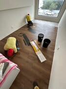 Glue-Down Designer Collection Flooring Installation in Voëlklip