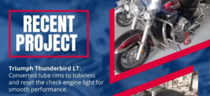 Recent Project: Triumph Thunderbird LT