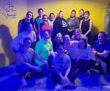 Full House at Last Night's Step Class!