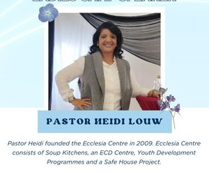 Join Pastor Heidi Louw at Wortelgat Ladies Camp 2024