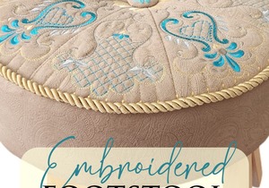16 October 2024: Embroidery Footstool Workshop in Hermanus