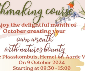 Wreath Making Course at Die Plaaskombuis