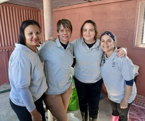 Alison Coetzee Audiology Visit and Pet Food Express Donation