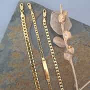 Elegant Silver and Gold Bracelets