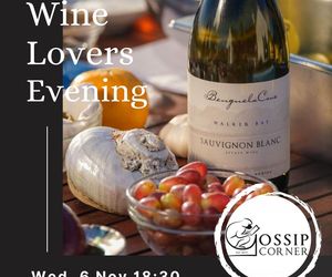 6 November 2024: Wine Lovers Evening at Gossip Corner