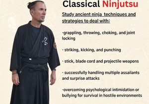 Classical Ninjutsu Self-Defense Classes in Hermanus