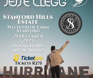Catch Jesse Clegg, Live at Stanford Hills Estate!