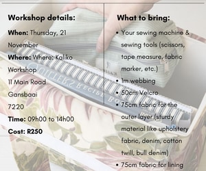 21 November 2024: Make Your Own Teacher Bag Workshop!