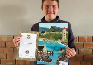 Goue Diploma vir Reynhardt by Eisteddfod