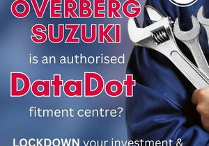Protect Your Bike with DataDot Microdots at Overberg Suzuki!