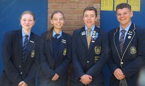 Congratulations to the 2025 Head Leaders of Heldersig Hostel!