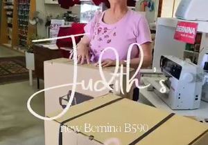 Judith’s New BERNINA B590!
