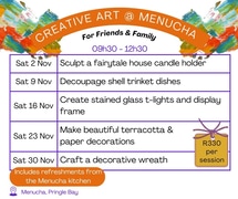 November Creative Art @ Menucha