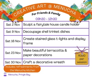 November Creative Art @ Menucha