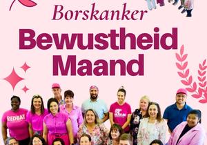 Laerskool Gansbaai Teachers Wear Pink for Breast Cancer Awareness