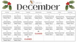 Holiday Spa Specials at Soaring Eagles