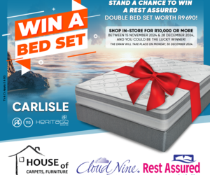 Win a Carlisle Bed Set!