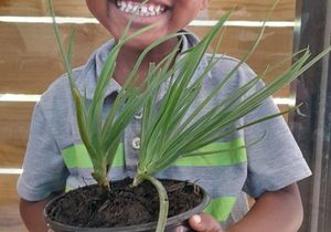 Celebrating Little Luncumo, Our Young Gardener!