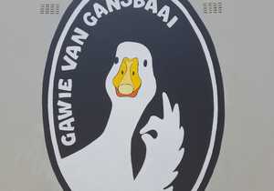 Gawie van Gansbaai Mural Unveiled in Gansbaai