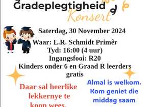 Grade R Graduation and Concert