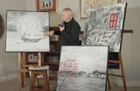 Chris Cloete at Greyton Art Walk