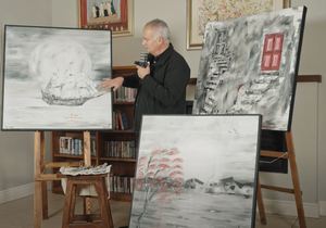 Chris Cloete at Greyton Art Walk