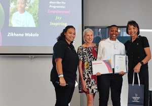 Congrats Zikhona Wokolo on Her Laureus YES Graduation!