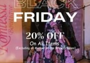 Black Friday Sale at Komtessa Boutique - 5 Days Left!