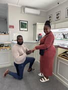 A Special Moment at Tanzanites and Diamonds of Hermanus!