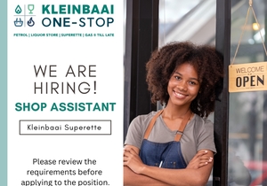 Job Opportunity: Shop Assistant