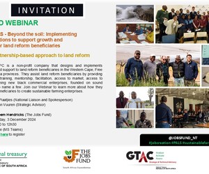 Webinar: Sustainable Growth in Land Reform