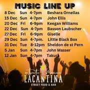 Festive Music Lineup