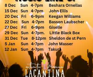 Festive Music Lineup