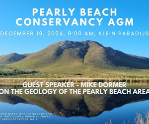 19 December 2024: Pearly Beach Conservancy AGM