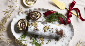 Festive Log Cake