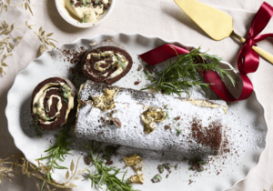 Festive Log Cake
