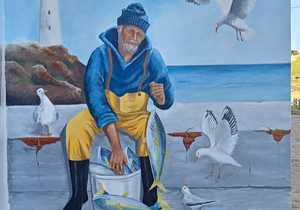 New Harbour Mural Completed in Gansbaai