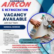 General Worker Vacancy in Gansbaai