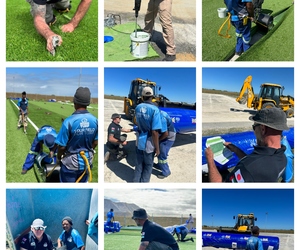 Progress Update: Turf Resurfacing at Gansbaai Sports Facility