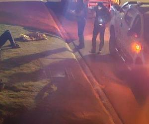 Perlemoensmokkelaar in Perlemoenbaai Vasgetrek