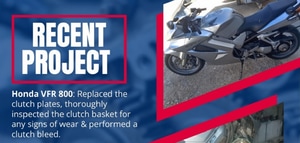 Honda VFR 800 Clutch Service