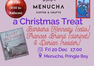 A Christmas Treat at Menucha Coffee & Crafts